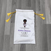 Black baby boy doll in African Print Shirt - Kanelo