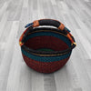 Small Round Straw basket - Ghana Basket - SB8