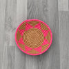 Small African Basket / Rwandan Basket / Wall art Basket / Straw basket / Hanging wall basket / Brown Woven Basket / Home Décor