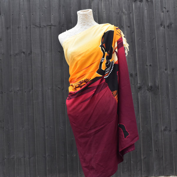 Sarong Wrap - Beach Cover Up - Swim Cover