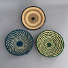 Hand woven straw. A tradition and art which has been part of Ugandan culture for centuries.  With all of the materials used being natural products or recycled, we also believe this is a lovely way of making use of natural resources the world has to offer and making positive changes to become more sustainable.  Beautifully, unique, handmade basket made out of banana stalks and raffia fibres also known as the Ugandan basket.