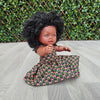 Black baby boy doll in African Print dress - Daada