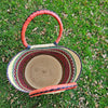 African Straw Basket - U Shopper Basket USB07