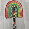 Straw Fan, Bolga Fan - B001