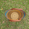 African Straw Basket - U Shopper Basket USB05