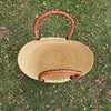 African Straw Basket - U Shopper Basket USB10