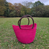 African Straw Basket - U Shopper Basket USB09