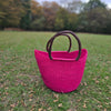 African Straw Basket - U Shopper Basket USB09