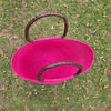 African Straw Basket - U Shopper Basket USB09