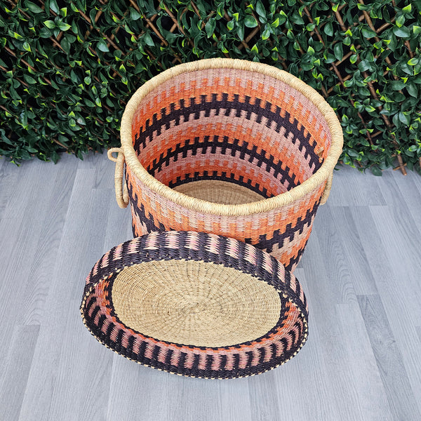 Ghana Laundry Basket - Bolga Basket - GLB1