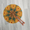 African Print Foldable Hand Fan - AP15