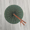 African Print Foldable Hand Fan - AP20