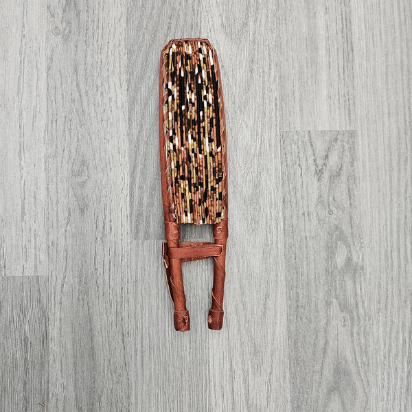 African Print Foldable Hand Fan - AP21