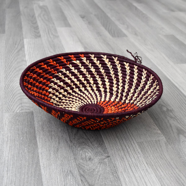 African Wall Basket - Ugandan Baskets 