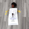 Black Doll - Mix Race Doll - Afro Hair Doll in Ankara Dress - Khadija