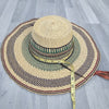 Bolga Hat - African Straw hat - Straw Sun hat BH03_1