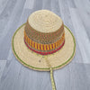 Bolga Hat - African Straw hat - Straw Sun hat BH07_1