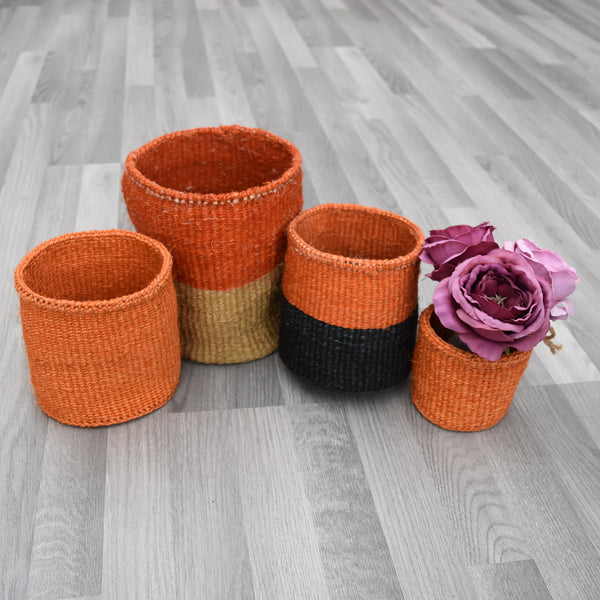 Kenyan Basket - Sisal Basket 027