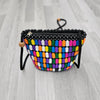 Kenyan Wooden Bead Handbag - Lissa