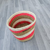 Kenyan Basket - Sisal Basket - KB12 - 8"