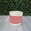 Kenyan Basket - Sisal Basket - KB39 - 6"