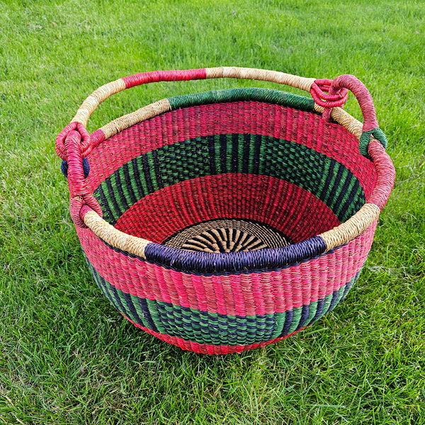 XLarge Round Straw basket  - African Basket - RB4