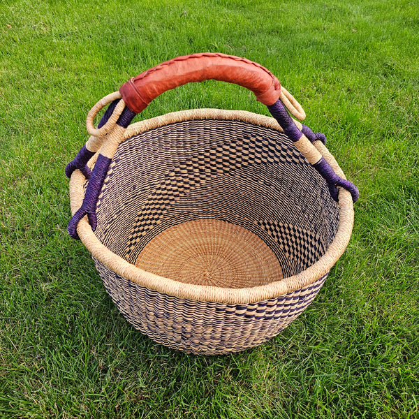 XLarge Round Straw basket  - African Basket - RB5