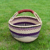 Large Round Straw basket 1 - African Basket