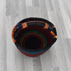 Large Round Straw basket 17 - African Basket - Ghana Basket