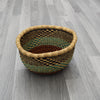 Large Round Straw basket 20 - African Basket - Ghana Basket