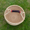 Large Round Straw basket 9 - African Basket