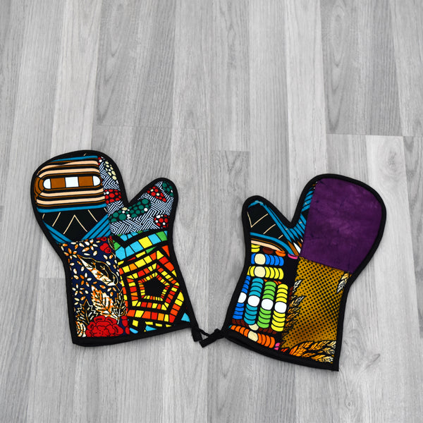 Oven Glove African Print Oven Glove Oven Mit 1