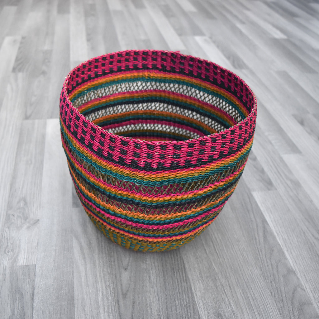 Planter Basket - 6 - Bolga Pot Basket