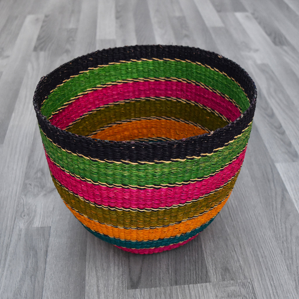 Planter Basket - 7 - Bolga Pot Basket