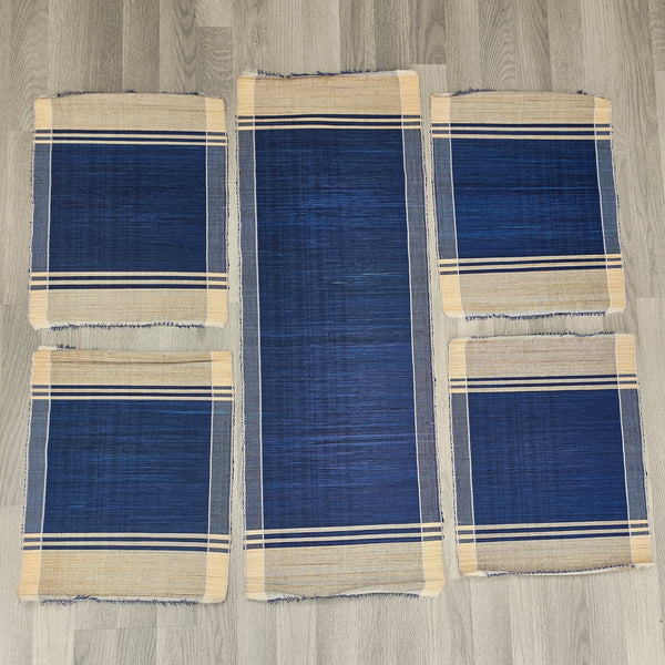 Raffia Table Runner and Placemats - Ugandan tablemat -RTM02_1