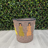 Rwandan Planter Basket - Paper Waste African Basket - Keza