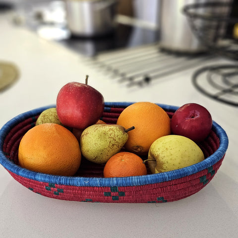 Rwandan basket - Bread Basket  - Mutesi