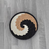 Medium African Basket / Rwandan Basket / Wall art Basket / Straw basket / Hanging wall basket / Brown Woven Basket / Home Décor