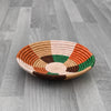 Medium African Basket / Rwandan Basket / Wall art Basket / Straw basket / Hanging wall basket / Brown Woven Basket / Home Décor