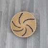 Medium African Basket / Rwandan Basket / Wall art Basket / Straw basket / Hanging wall basket / Brown Woven Basket / Home Décor