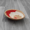 Small African Basket / Rwandan Basket / Wall art Basket / Straw basket / Hanging wall basket / Brown Woven Basket / Home Décor