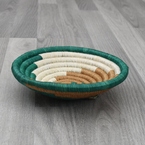 Small African Basket / Rwandan Basket / Wall art Basket / Straw basket / Hanging wall basket / Brown Woven Basket / Home Décor