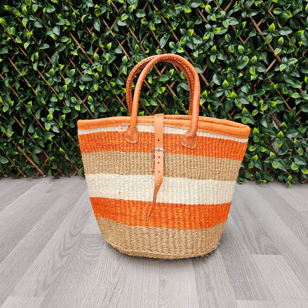 Sisal Tote Bag - Kiondo shopping bag - Bakari