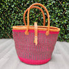 Sisal Tote Bag - Kiondo shopping bag - Yumna