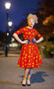 African Print Midi Dress - Nunana, Dress - Rufina Designs