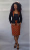 African Print Pencil Skirt and Blazer - Esinu, Dress - Rufina Designs