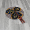 African Print Folding Hand Fan - AP001, Hand Fans - Rufina Designs