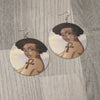 Ankh Wooden Earring, earring - Rufina Designs