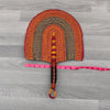 Straw Hand Fan, Bolga Fan - B024