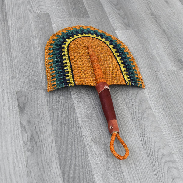 Hand Fan, Bolga Fan - B007, Hand Fans - Rufina Designs